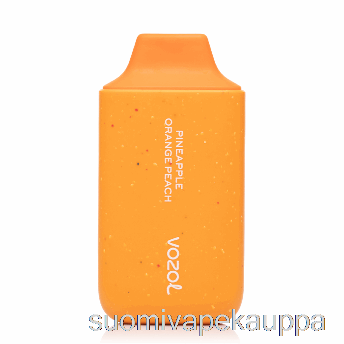 Vape Nesteet Vozol Star 6000 Kertakäyttöinen Ananas Oranssi Persikka